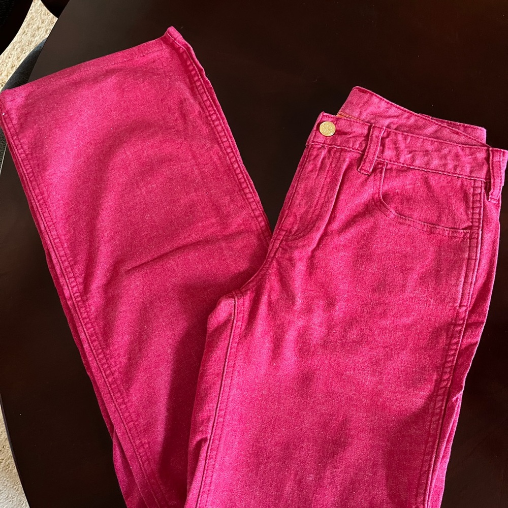 Tory Burch Red Jeans